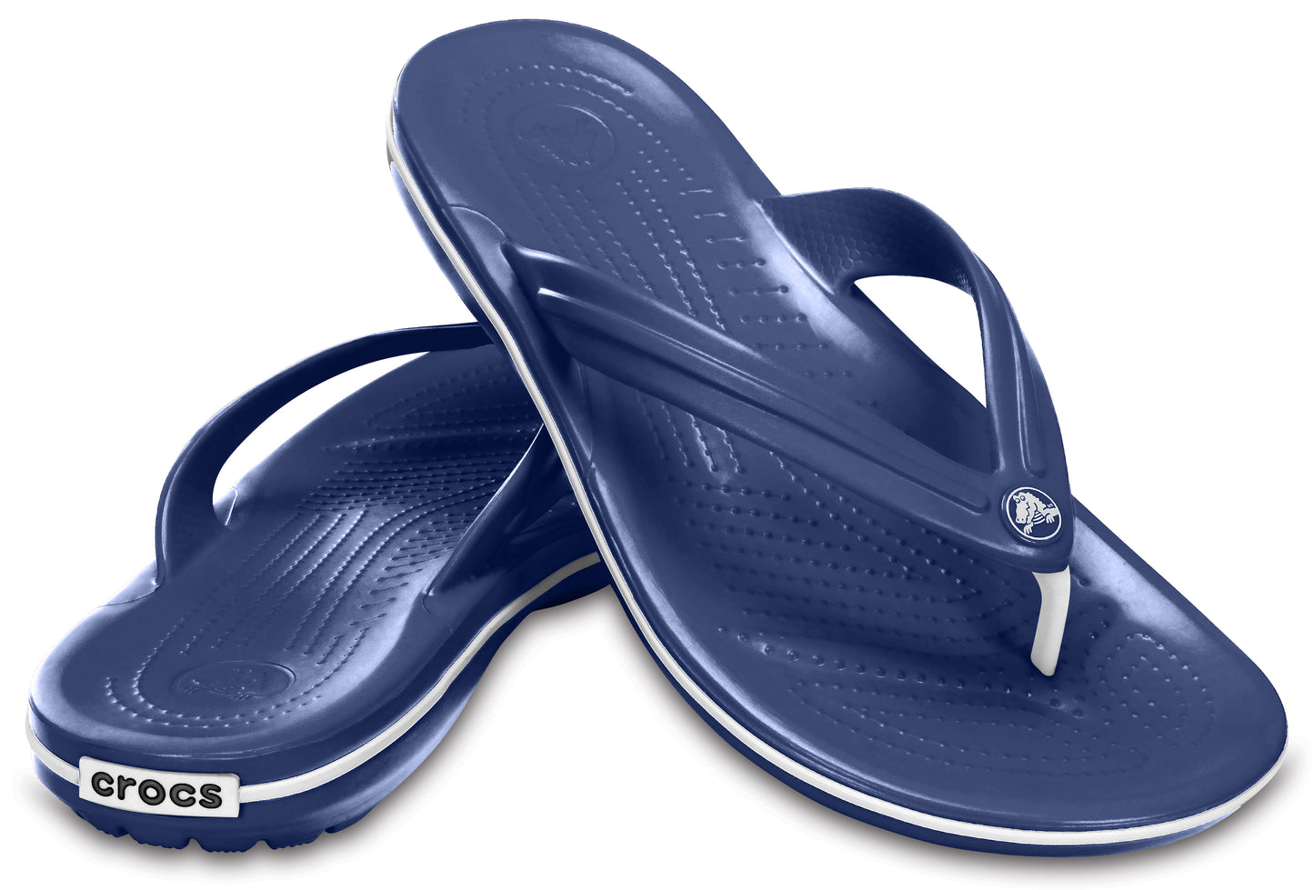 ADULTS CROCBAND FLIP NAVY