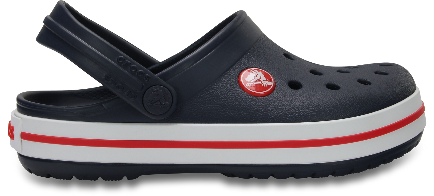 KIDS CROCBAND CLOG NAVY RED