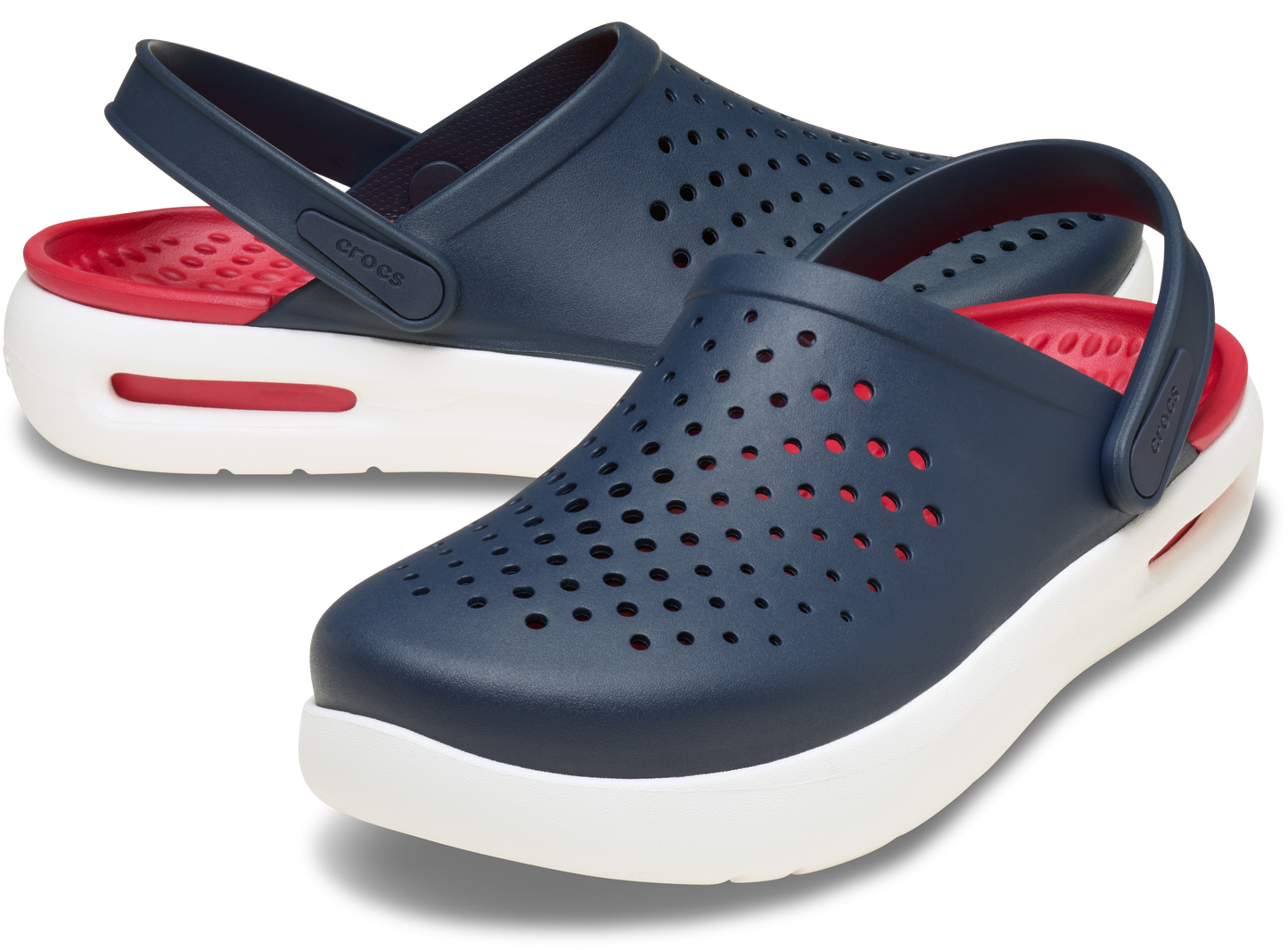 ADULTS INMOTION CLOG NAVY RED