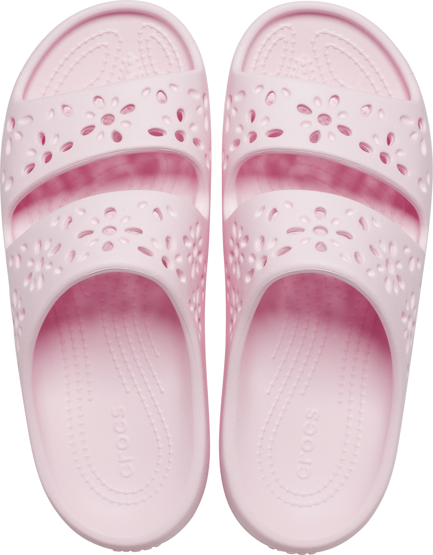 CLASSIC FLORAL CUT OUT SANDAL PINK MILK