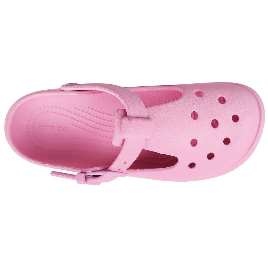 Crocs Womens Mary Jane Clog Pink Tweed