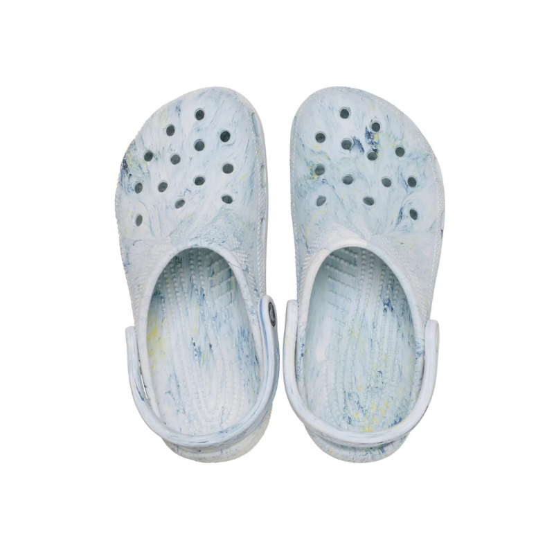 Crocs Adults Classic Watercolour Marbled Clog Navy Swirl