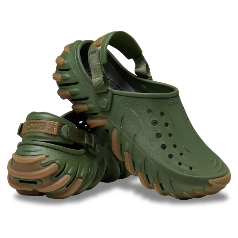 Crocs Adults Echo Gum RO Clog Army Green