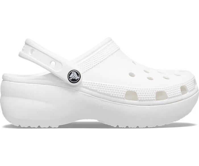 WOMENS CLASSIC PLATFORM CLOG WHITE