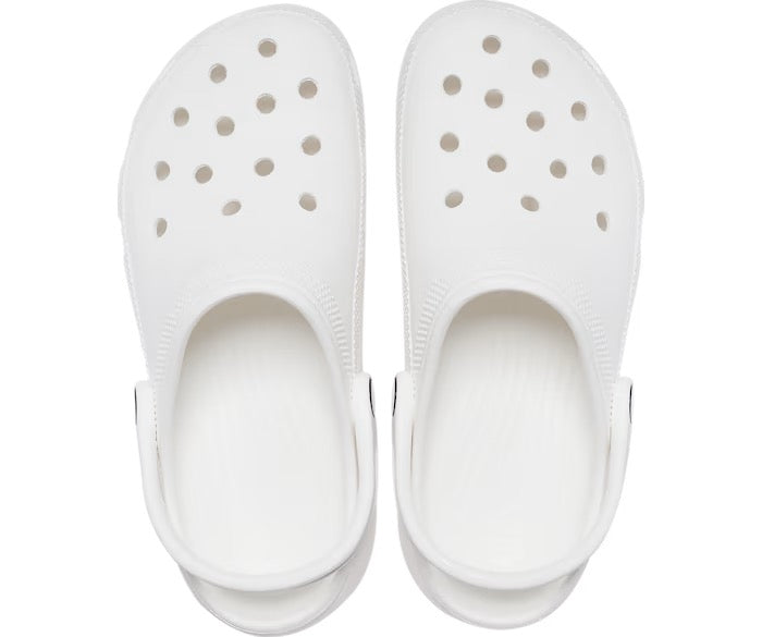 WOMENS CLASSIC PLATFORM CLOG WHITE
