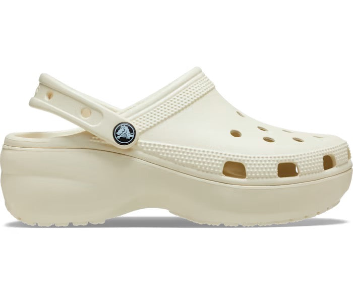 WOMENS CLASSIC PLATFORM CLOG BONE