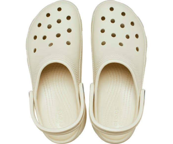 WOMENS CLASSIC PLATFORM CLOG BONE