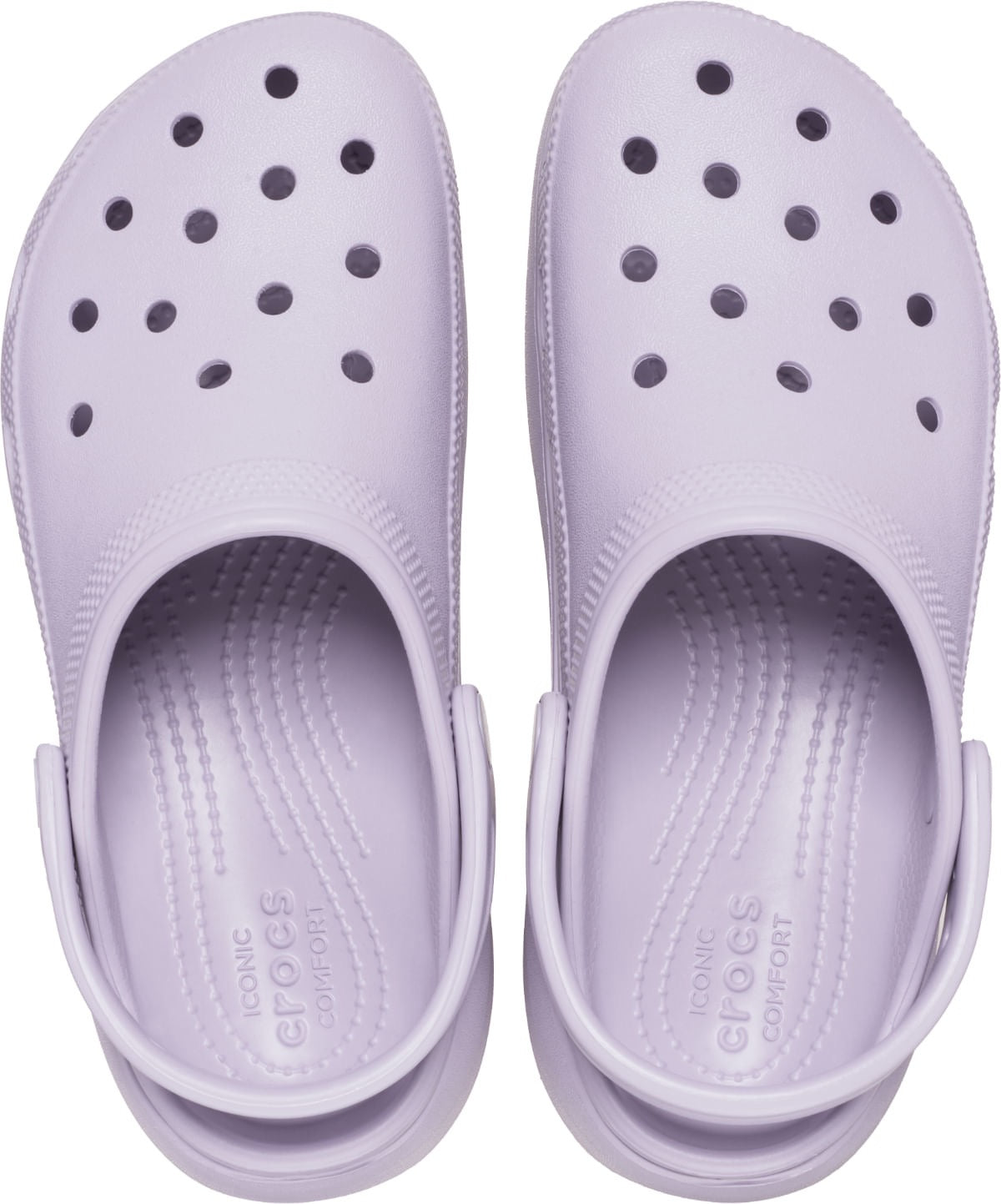 WOMENS CLASSIC PLATFORM CLOG MAUVE MIST