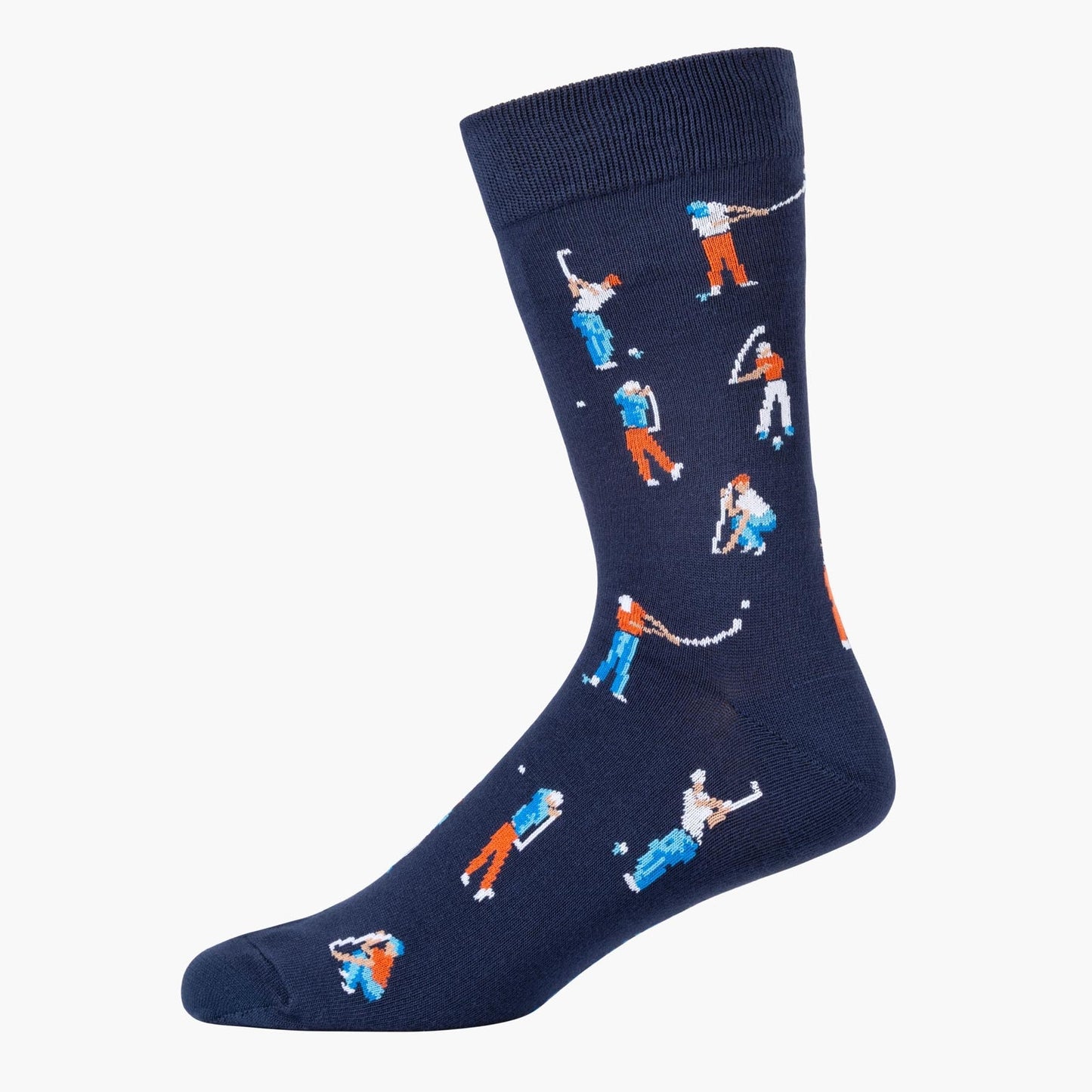 MENS TEE IT HIGH BAMBOO SOCK NAVY
