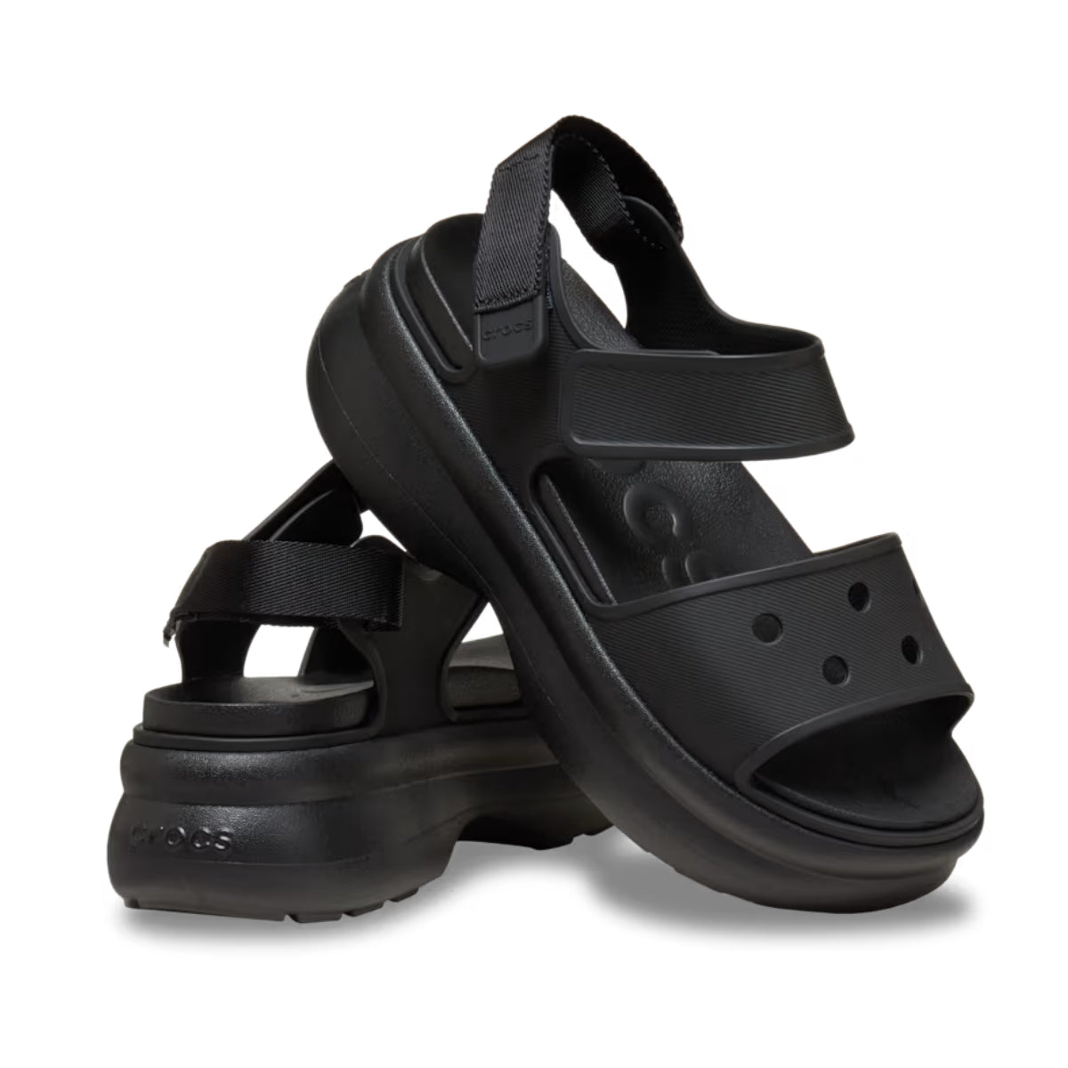 Crocs Womens Soho Y Strap Sandal Black