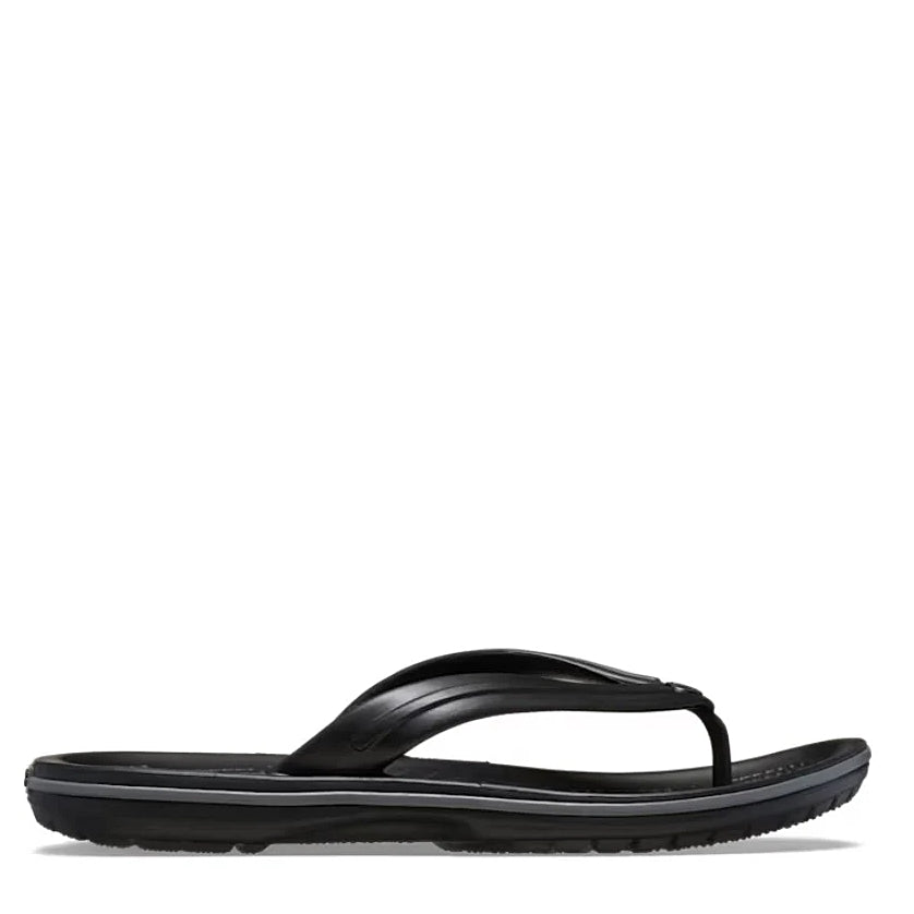 ADULTS CROCBAND FLIP BLK/SGY
