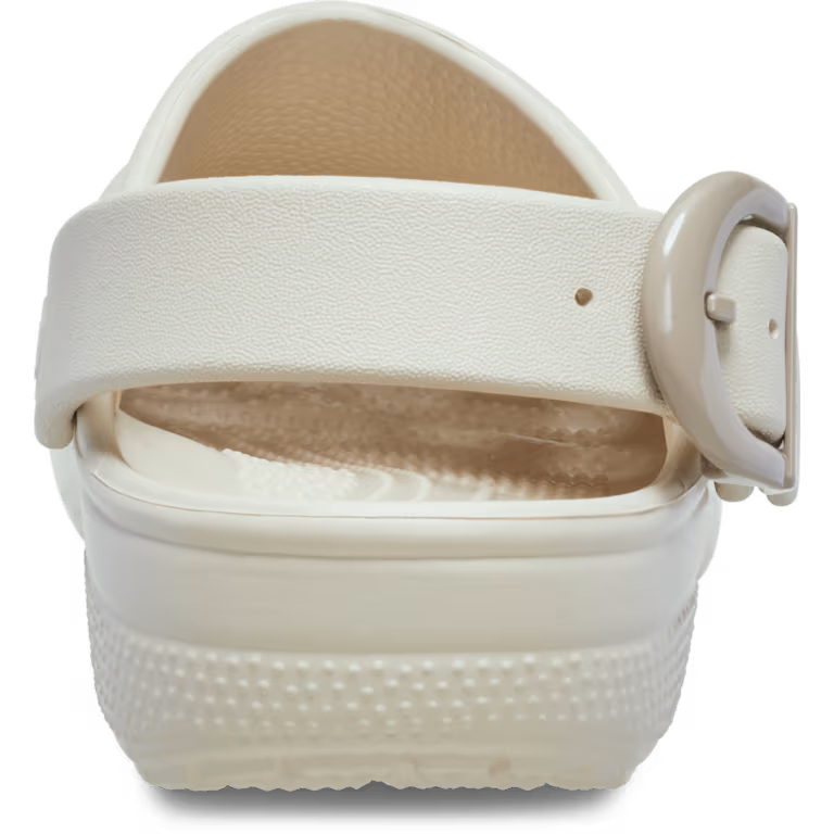 Crocs Adults Classic Enamel Buckle Clog Frappe
