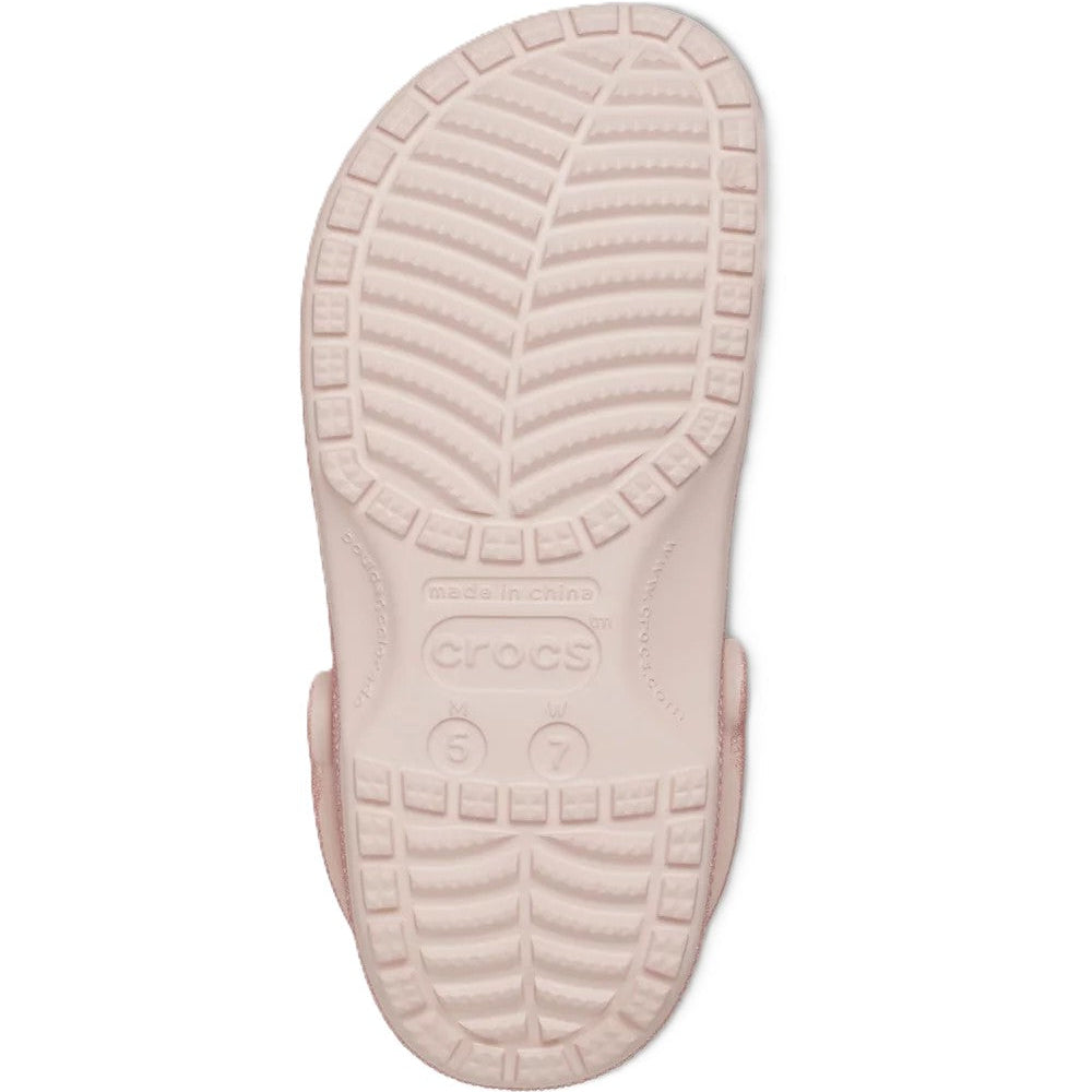 Crocs Adults Classic Clog Glitter Quartz Glitter Pink