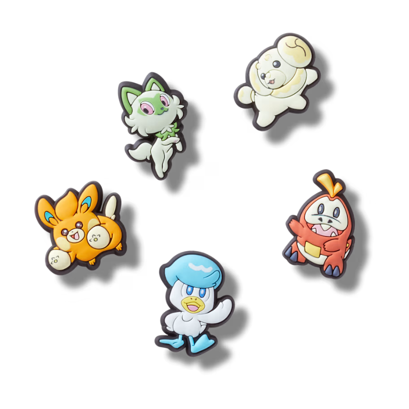 Jibbitz Pack - Pokemon Paldea