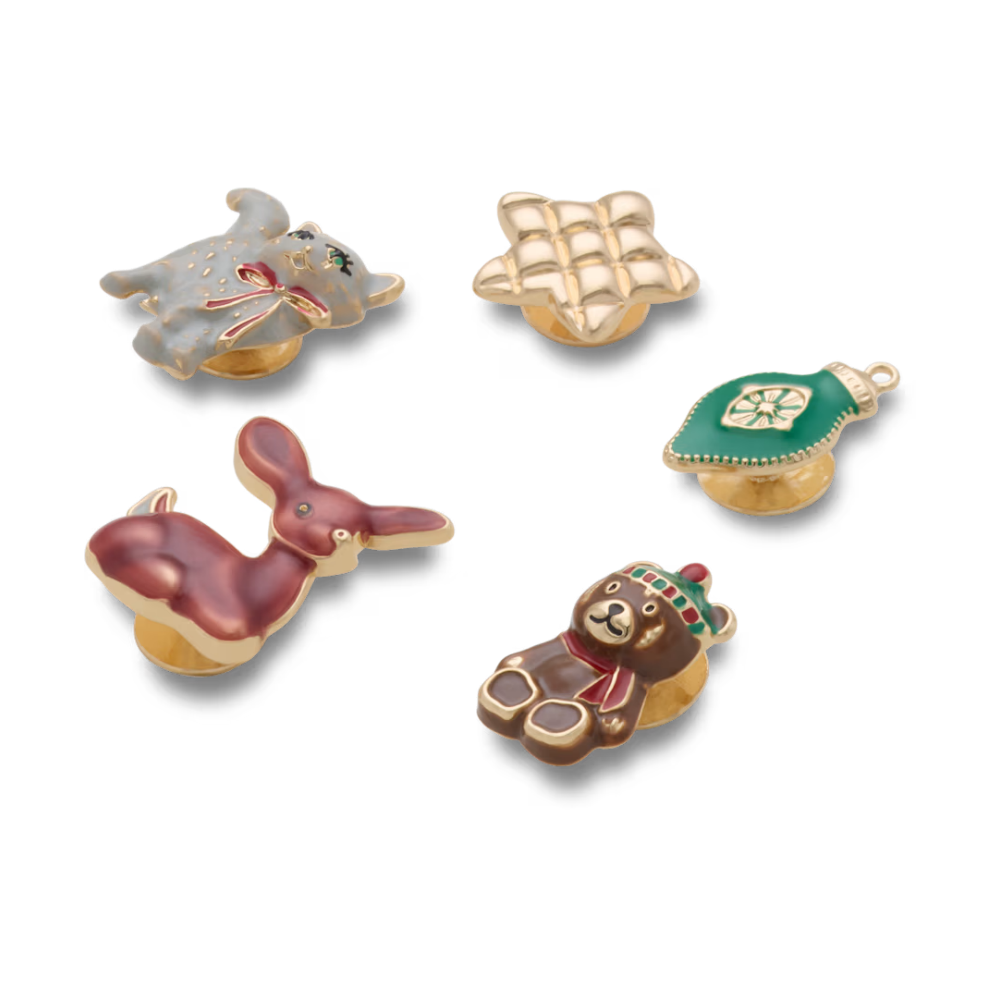 Jibbitz Pack - Nostalgic Holiday 5 Pack