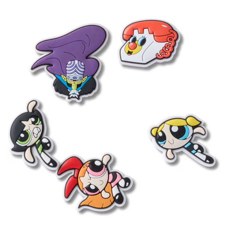 Jibbitz Pack - Powderpuff Girls