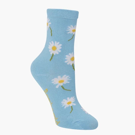 KIDS DAISY BAMBOO SOCK TIFFANY MED