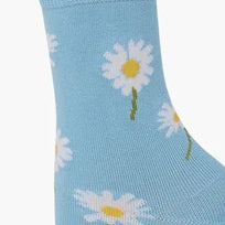 KIDS DAISY BAMBOO SOCK TIFFANY MED
