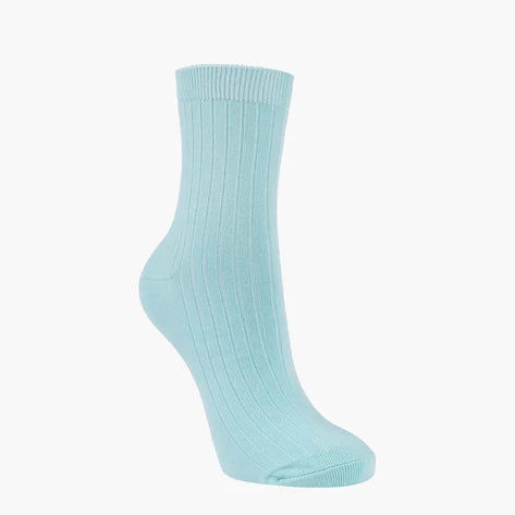 WOMENS QUARTER CREW KOOKABURRA BAMBOO SOCK MINT