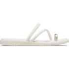 WOMENS MIAMI METALLIC TOE LOOP SANDAL CHALK