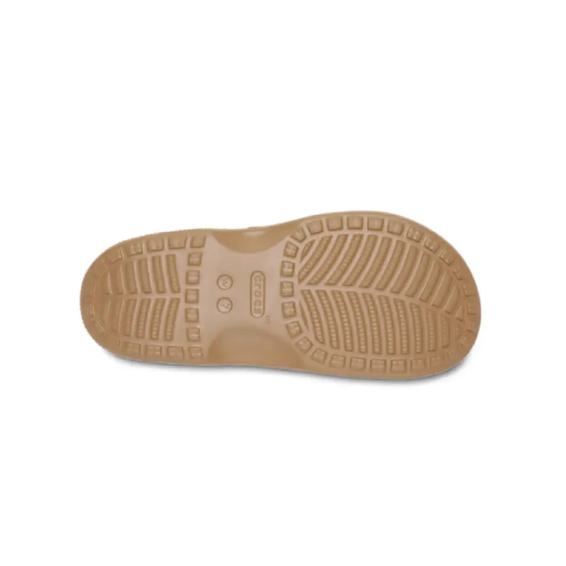 Crocs Womens Saturday Metallic Buckle Sandal Sepia