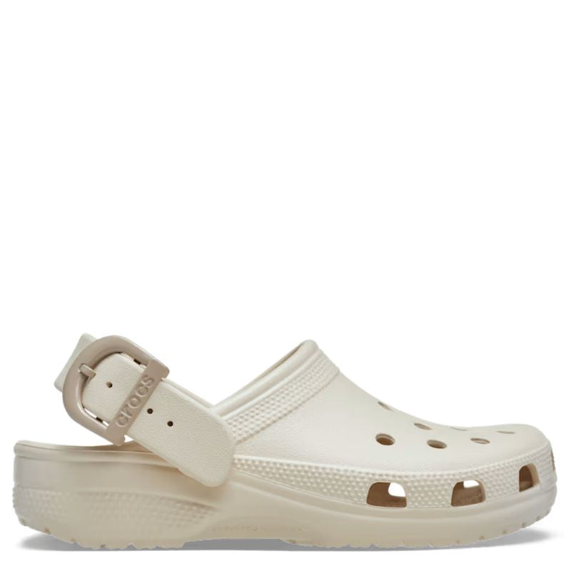 Crocs Adults Classic Enamel Buckle Clog Frappe