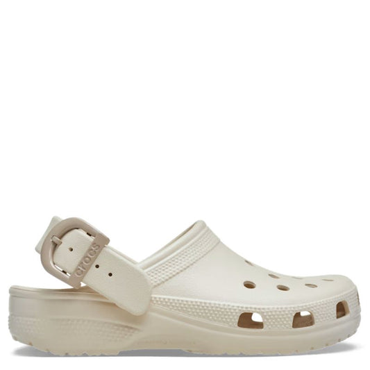 Crocs Adults Classic Enamel Buckle Clog Frappe