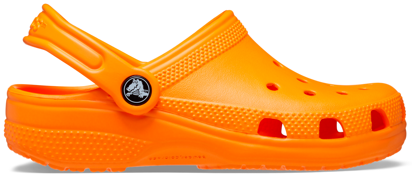Crocs Kids Classic Clog Orange Zing