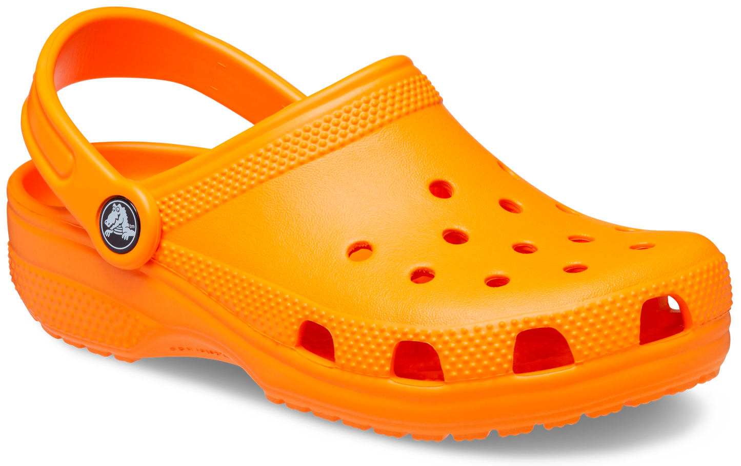Crocs Kids Classic Clog Orange Zing