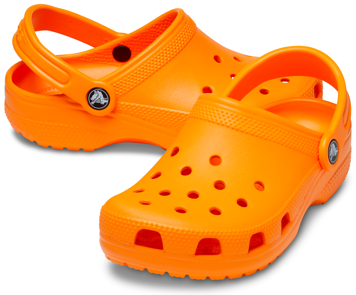 Crocs Toddler Classic Clog Orange Zing