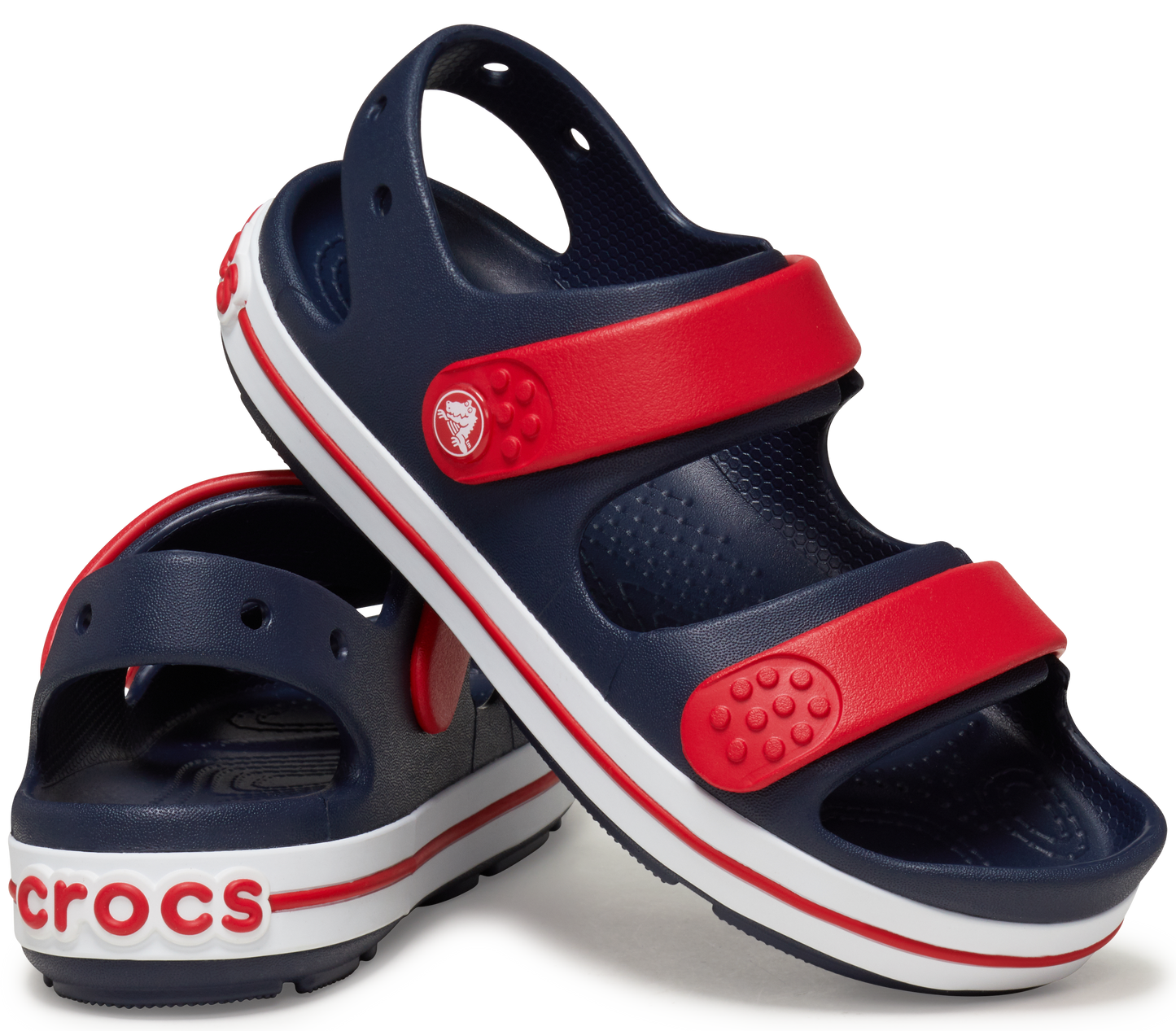 KIDS CROCBAND CRUISER SANDAL NAVY
