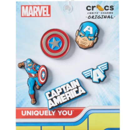 Jibbitz Pack - Captain America