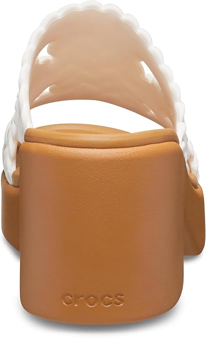 WOMENS BROOKLYN WOVEN SLIDE HEEL CHALK
