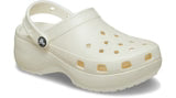 Crocs Adults Platform Clog Glitter White Chalk