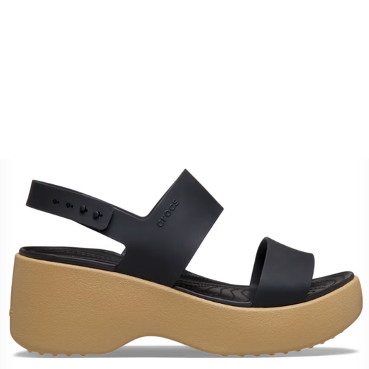 Crocs Adults Brooklyn Sky Sandal Black Cashew