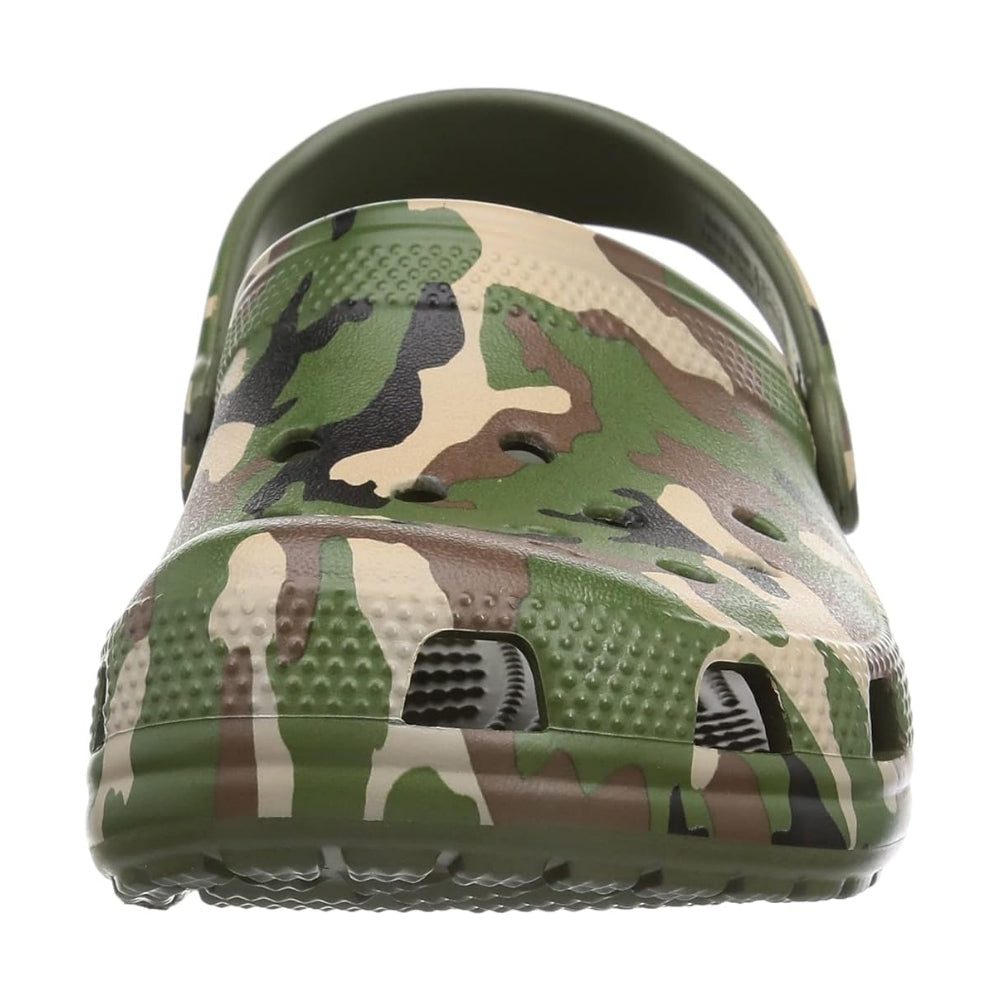 Crocs Adults Classic Camouflage Clog Army Green Multi