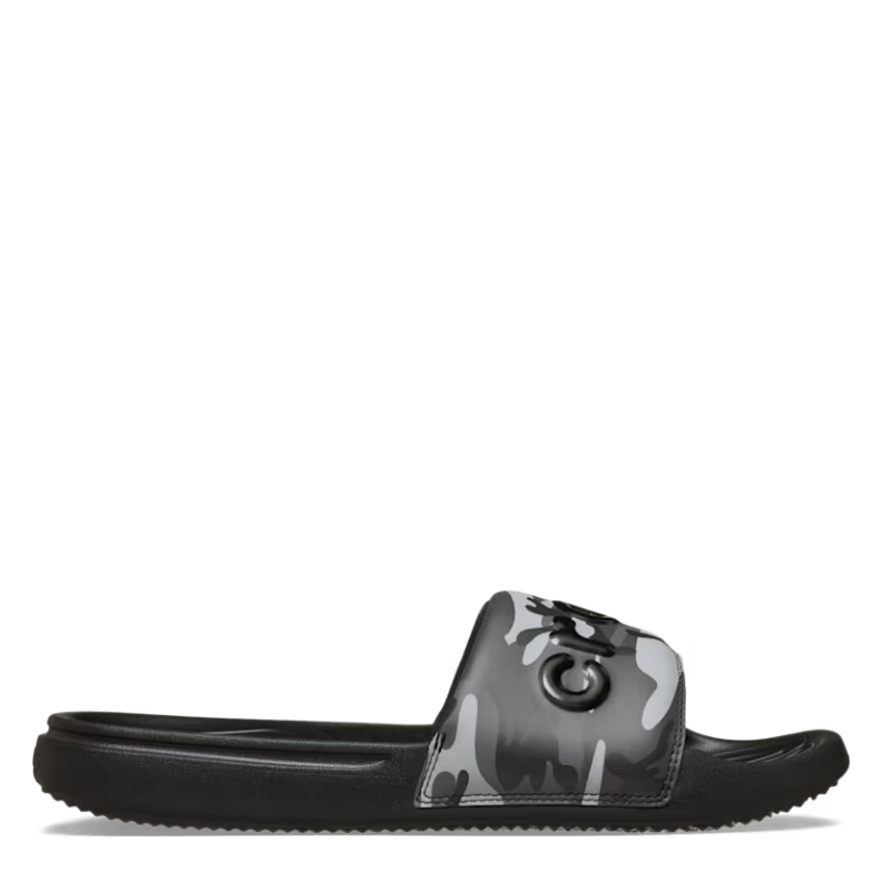 Crocs Mens All Day Slide Camouflage Black/Grey