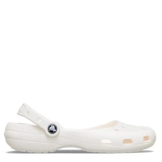 Crocs Womens Classic Ballet Chalk