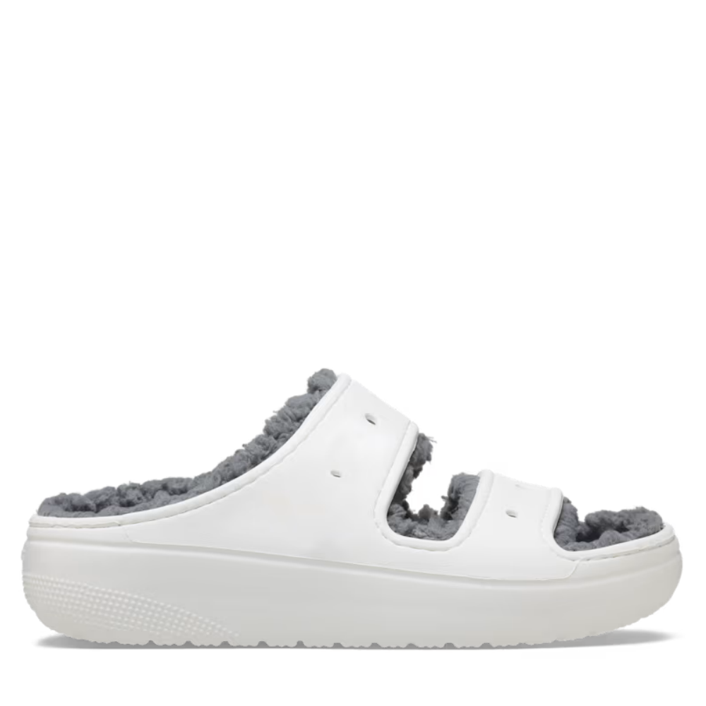 Crocs Adults Classic Cozzzy Sandal White