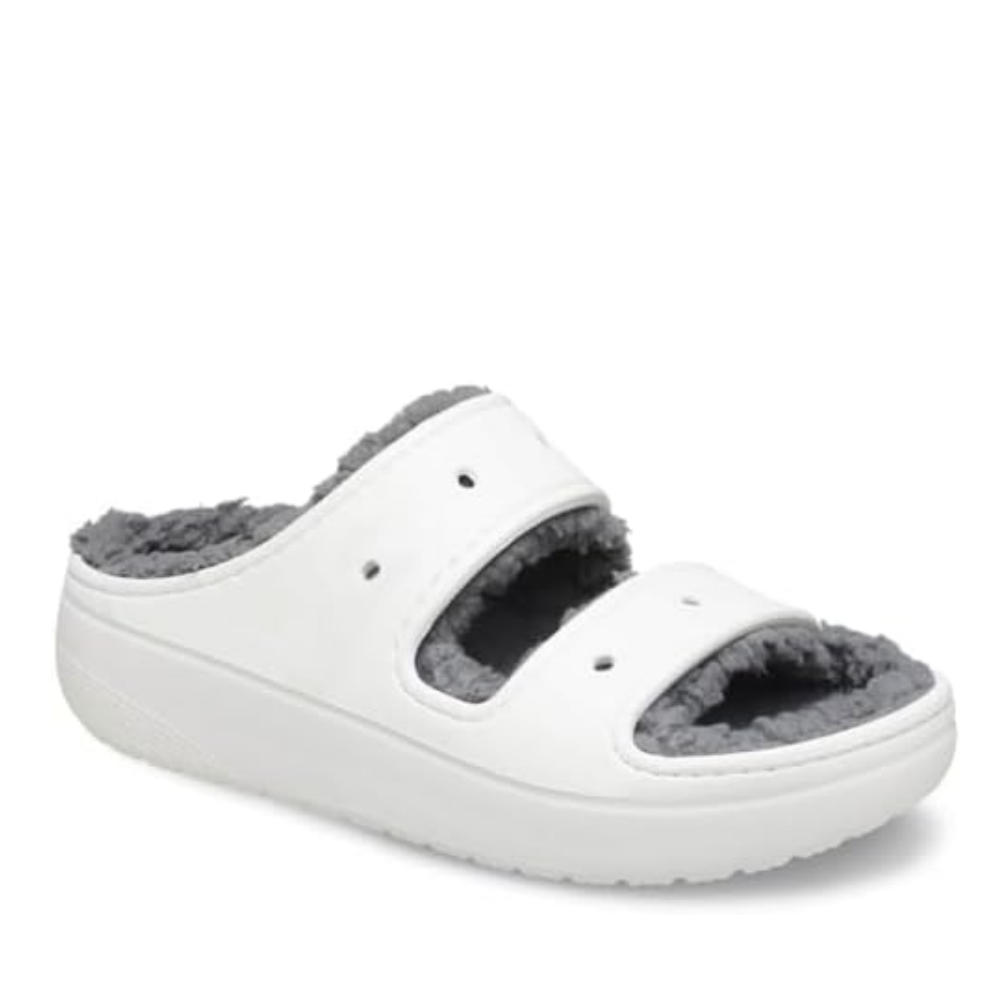 Crocs Adults Classic Cozzzy Sandal White