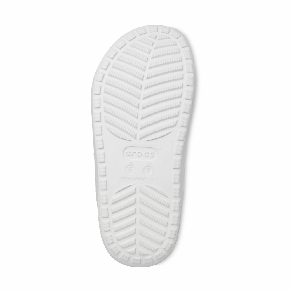 Crocs Adults Classic Cozzzy Sandal White