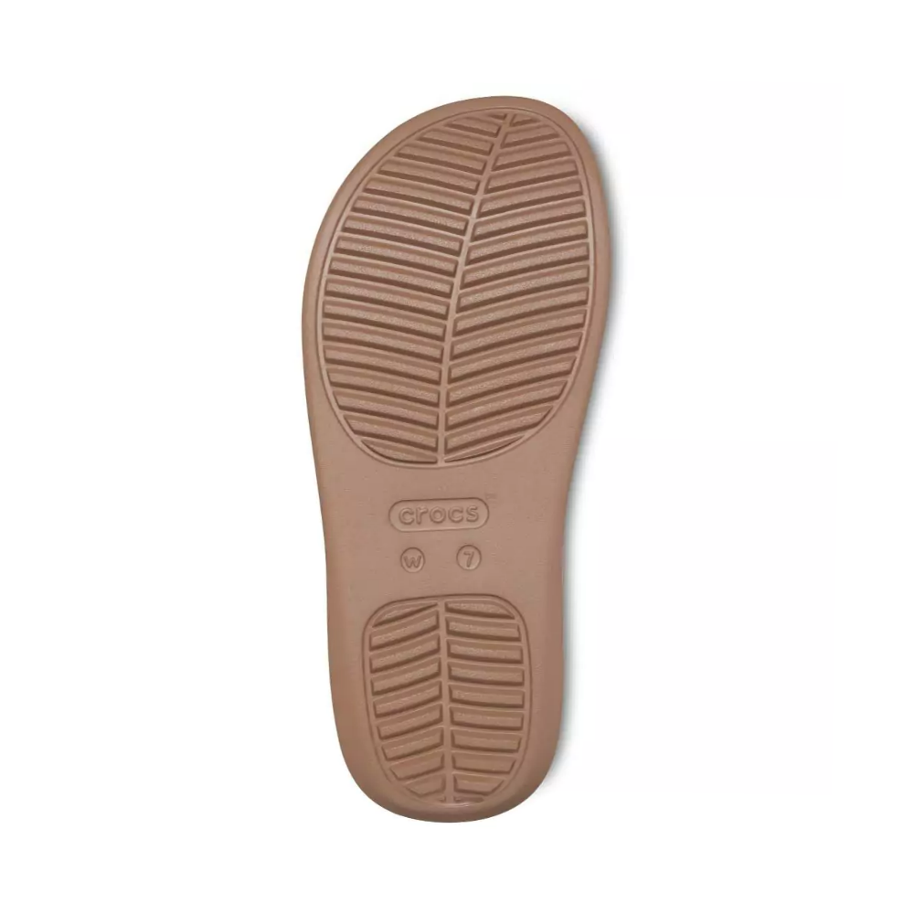 Crocs Womens Getaway Platform Flip Latte