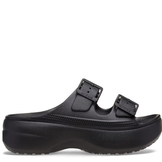Crocs Womens Saturday Platform Sandal Black