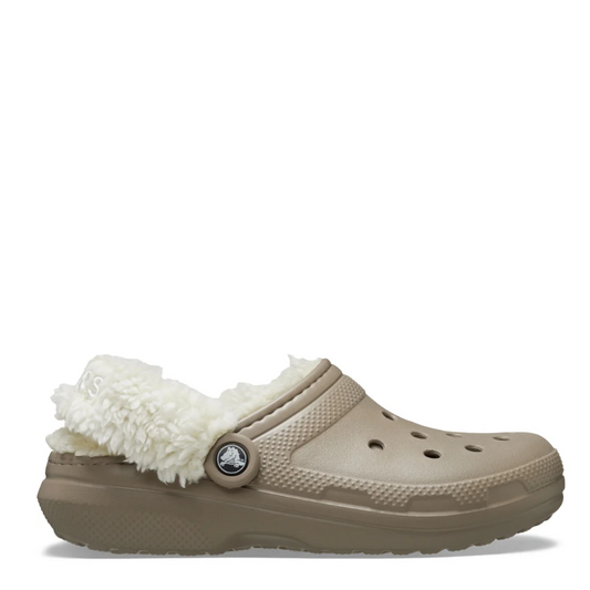 Crocs Adults Classic Fleece Lined Clog Mushroom