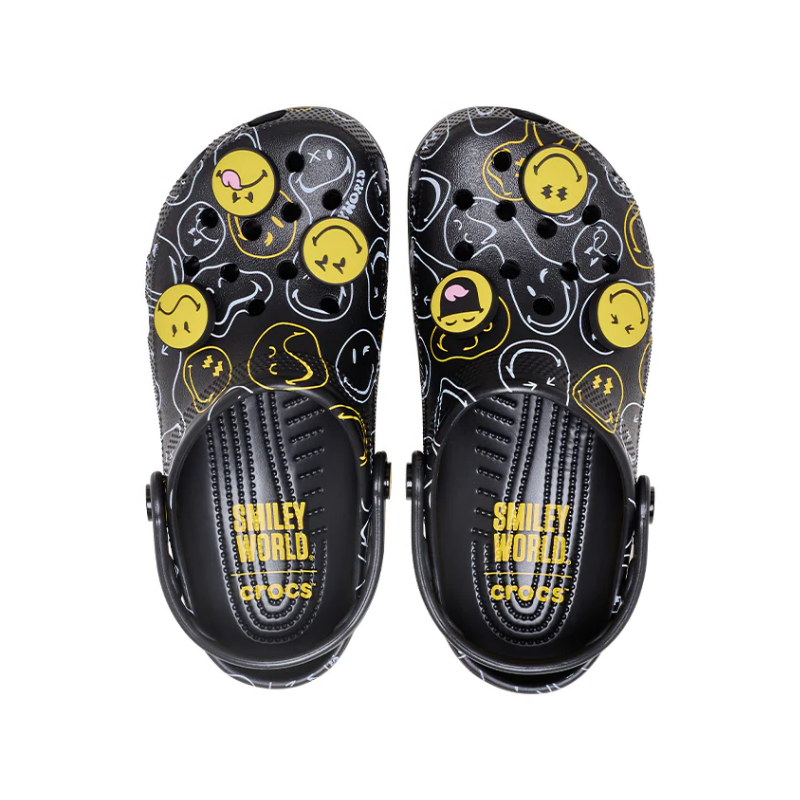Crocs Aduts Classic Clog Smiley Multi