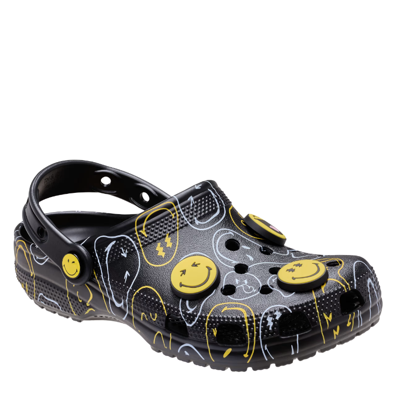 Crocs Aduts Classic Clog Smiley Multi