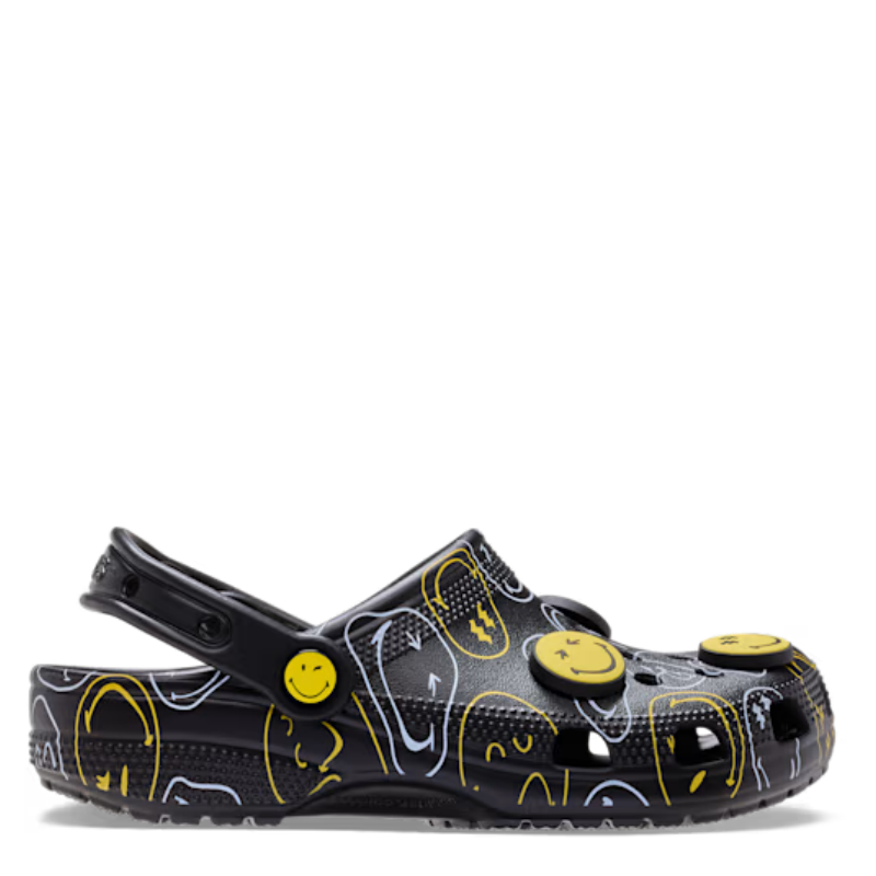 Crocs Aduts Classic Clog Smiley Multi