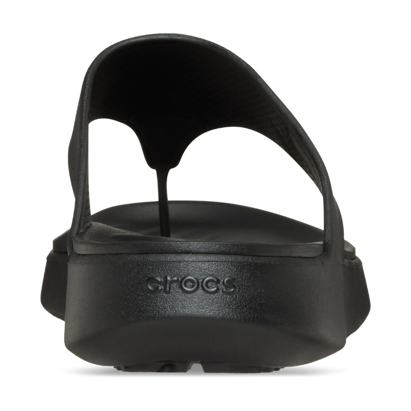 Crocs Womens Getaway Triangle Flip Black