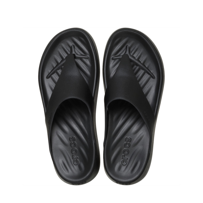 Crocs Womens Getaway Triangle Flip Black