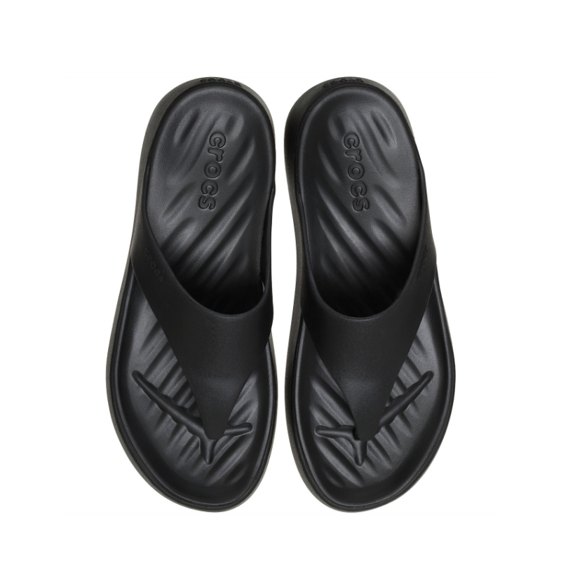 Crocs Womens Getaway Triangle Flip Black